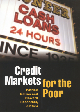 Cover image of the book Credit Markets for the Poor