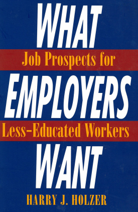 Cover image of the book What Employers Want