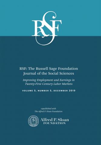 Image for news story New RSF Journal Issue: Improving Employment and Earnings in Twenty-First Century Labor Markets