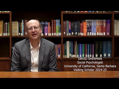 Preview image for the video "David Sherman, Visiting Scholar, 2024-2025".