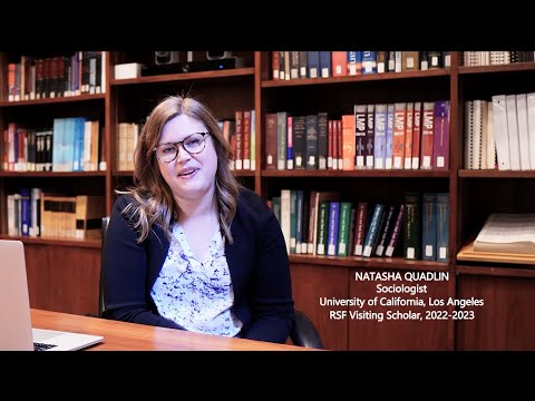 Preview image for the video "Natasha Quadlin, Visiting Scholar, 2022-2023".