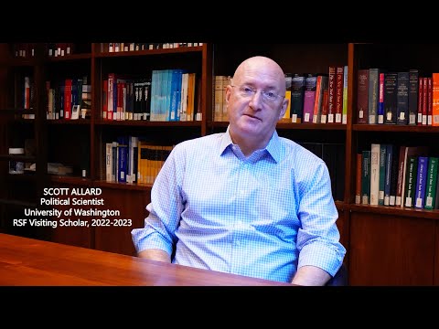 Preview image for the video "Scott W. Allard, Visiting Scholar, 2022-2023".