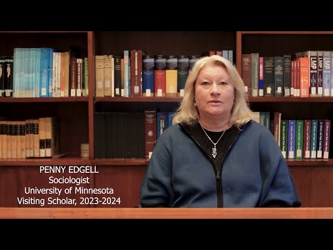 Preview image for the video "Penny Edgell, Visiting Scholar, 2023-2024".