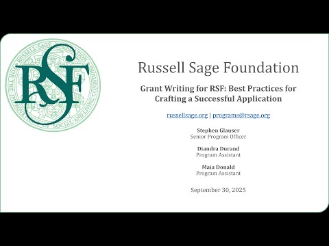 Preview image for the video "Best Practices for Grant Writing - September 2025".