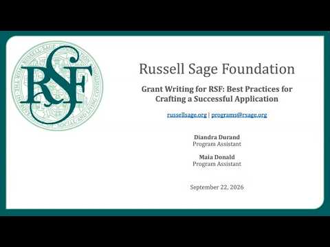 Preview image for the video "Best Practices for Grant Writing - September 2026".