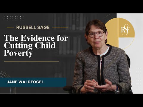 Preview image for the video "The Evidence for Cutting Child Poverty | Jane Waldfogel".