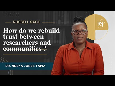 Preview image for the video "How do we rebuild trust between researchers and communities? |  Dr. Nneka Jones Tapia ".