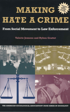 Cover image of the book Making Hate a Crime