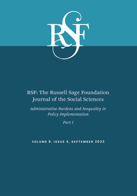 RSF: Administrative Burdens and Inequality in Policy Implementation