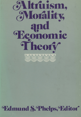 Cover image of the book Altruism, Morality, and Economic Theory