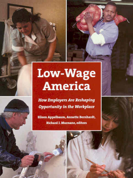 Cover image of the book Low-Wage America