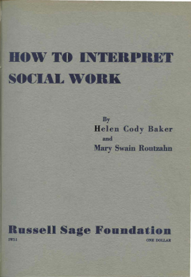 Cover image of the book How to Interpret Social Work