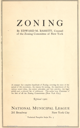 Cover image of the book Zoning