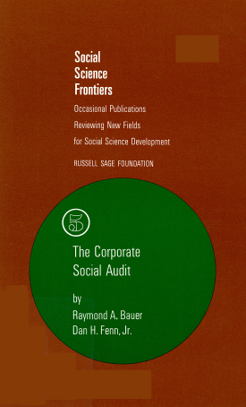Cover image of the book Corporate Social Audit, The