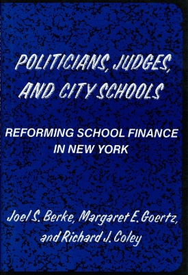 Cover image of the book Politicians, Judges, and City Schools