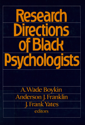 Cover image of the book Research Directions of Black Psychologists