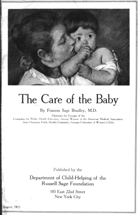 Cover image of the book The Care of the Baby