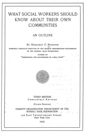Cover image of the book What Social Workers Should Know About Their Own Communities