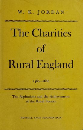 Cover image of the book The Charities of Rural England: 1480–1660