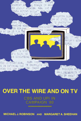 Cover image of the book Over the Wire and on TV