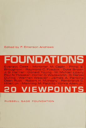 Cover image of the book Foundations: 20 Viewpoints