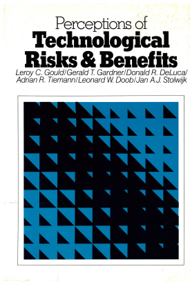 Cover image of the book Perceptions of Technological Risks and Benefits