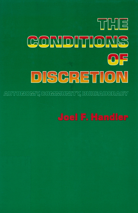 Cover image of the book The Conditions of Discretion
