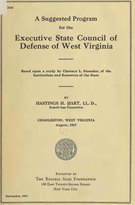 Cover image of the book A Suggested Program for the Executive State Council of Defense of West Virginia