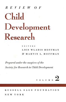 Cover image of the book Review of Child Development Research, Volume 2
