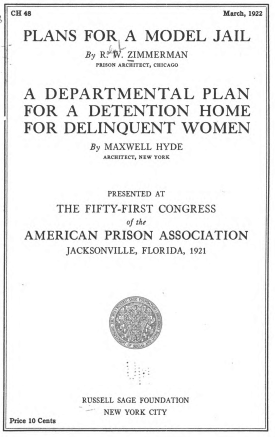 Cover image of the book A Departmental Plan for a Detention Home for Delinquent Women