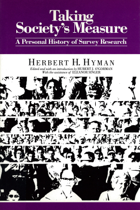 Cover image of the book Taking Society's Measure