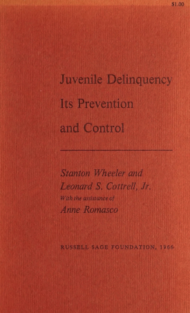 Cover image of the book Juvenile Delinquency