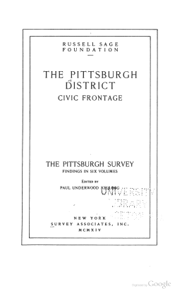 Cover image of the book Wage-Earning Pittsburgh