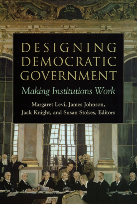 Cover image of the book Designing Democratic Government