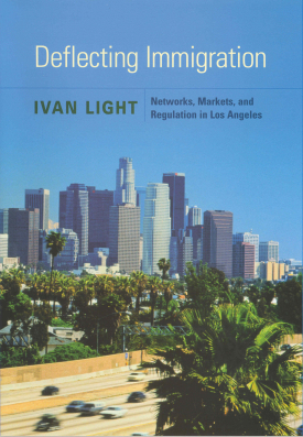 Cover image of the book Deflecting Immigration