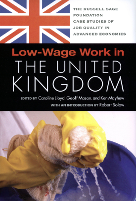 Cover image of the book Low-Wage Work in the United Kingdom