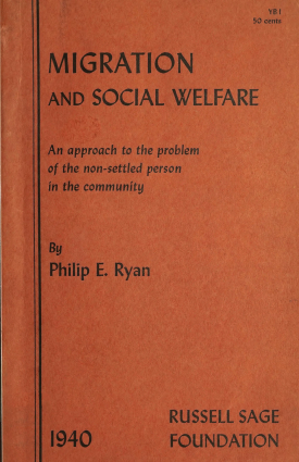 Cover image of the book Migration and Social Welfare