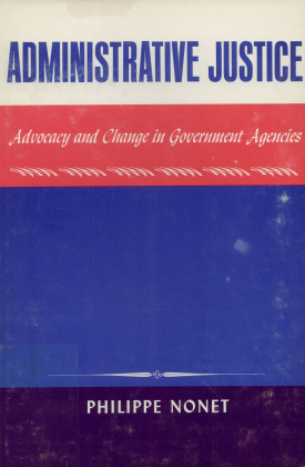 Cover image of the book Administrative Justice