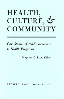 Cover image of the book Health, Culture, and Community