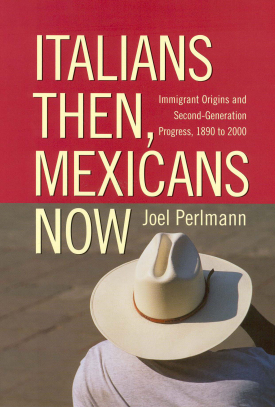 Cover image of the book Italians Then, Mexicans Now
