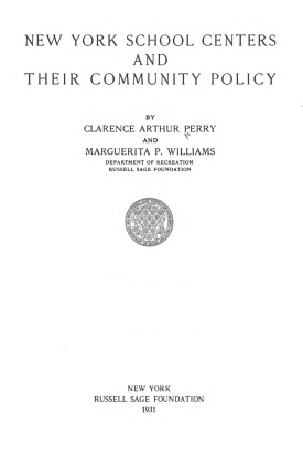 Cover image of the book New York School Centers and their Community Policy