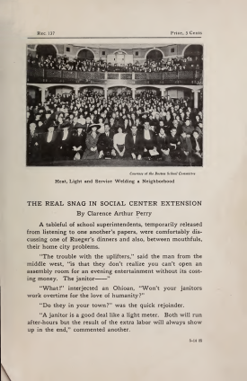 Cover image of the book The Real Snag in Social Center Extension 