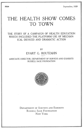 Cover image of the book The Health Show Comes to Town