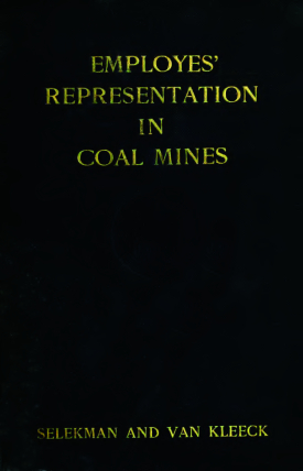 Cover image of the book Employes’ Representation in Coal Mines