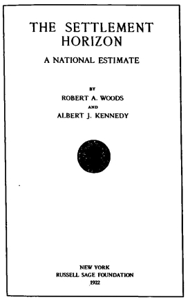 Cover image of the book The Settlement Horizon