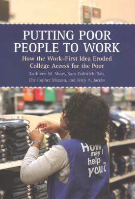 Cover image of the book Putting Poor People to Work