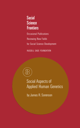 Cover image of the book Social Aspects of Applied Human Genetics