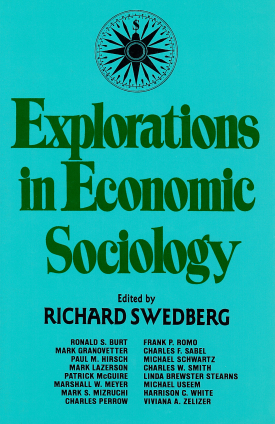 Cover image of the book Explorations in Economic Sociology
