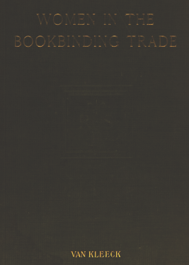 Cover image of the book Women in the Bookbinding Trade