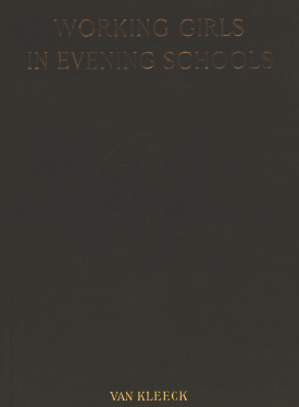 Cover image of the book Working Girls in Evening Schools